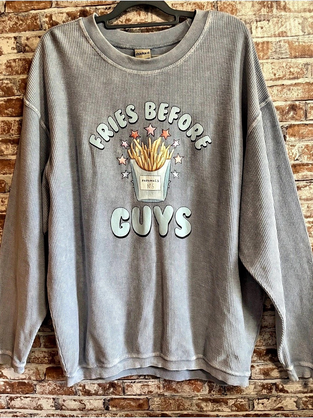 chicka-d Graphic Striped xl Sweatshirt